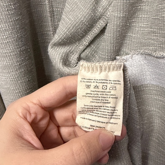 DONNI. Open Front Ribbed Cardigan - Picture 4 of 13